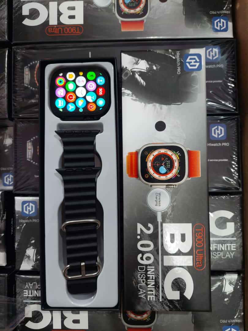 T900 Ultra Smart Watch - 2.09 Infinite Display - 49MM Dial Size - Built-in Games - Bluetooth Calling(random color).